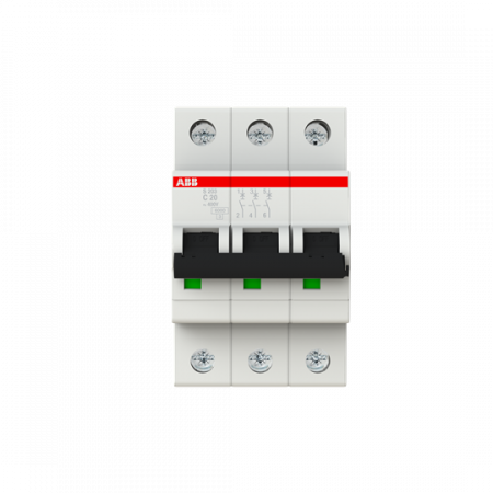 ABB S203-C20 Sicherungsautomat C-Char., 6 kA, 20 A, 3P