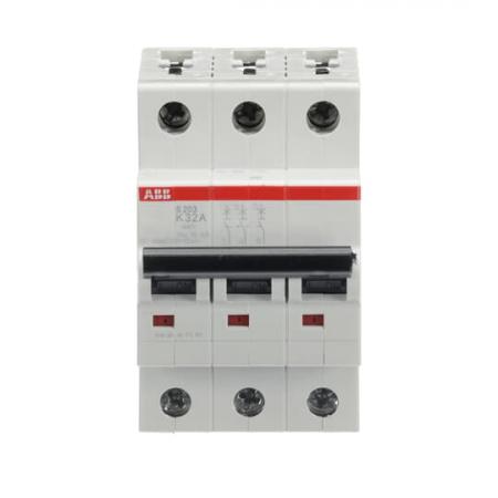 ABB S203-K32 Sicherungsautomat K-Char., 6 kA, 32 A, 3P
