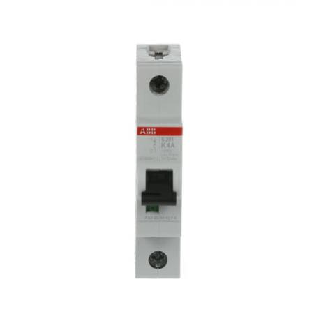 ABB S201-K4 Sicherungsautomat K-Char., 6 kA, 4 A, 1P