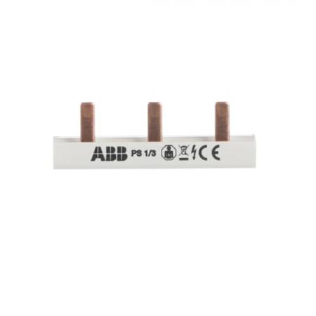 ABB PS1/3 Phasenschiene 1-phasig, 3 Pins, 10 mm² Phasenfolge L1-L1-L1