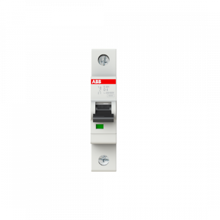ABB S201-D4 Sicherungsautomat D-Char., 6 kA, 4 A, 1P
