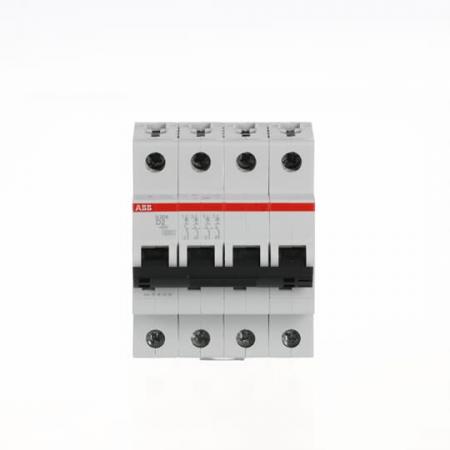 ABB S204-D2 Sicherungsautomat D-Char., 6 kA, 2 A, 4P