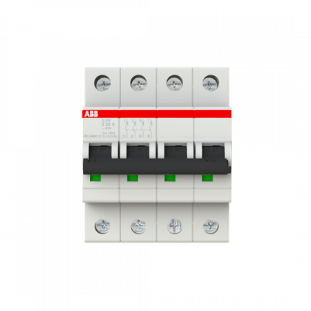 ABB S204-Z20 Sicherungsautomat Z-Char., 6 kA, 20 A, 4P