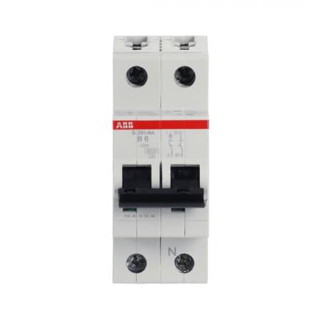 ABB S201-B6NA Sicherungsautomat B-Char., 6 kA, 6 A, 1P+NA