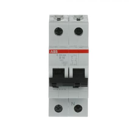 ABB S201-B16NA Sicherungsautomat B-Char., 6 kA, 16 A, 1P+NA