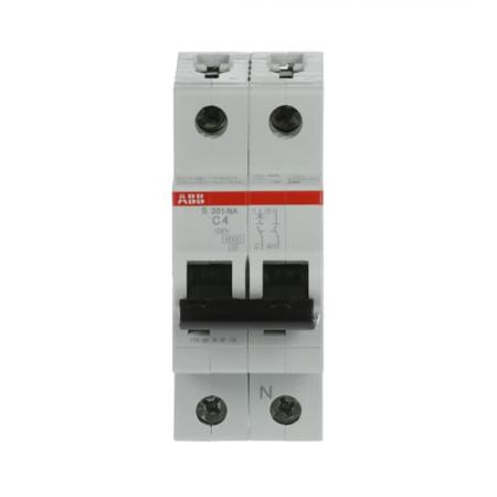 ABB S201-C4NA Sicherungsautomat C-Char., 6 kA, 4 A, 1P+NA