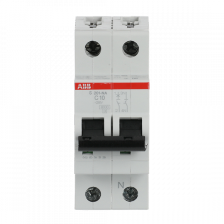 ABB S201-C10NA Sicherungsautomat C-Char., 6 kA, 10 A, 1P+NA