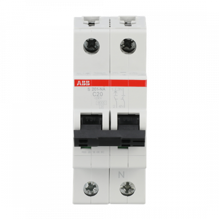 ABB S201-C20NA Sicherungsautomat C-Char., 6 kA, 20 A, 1P+NA