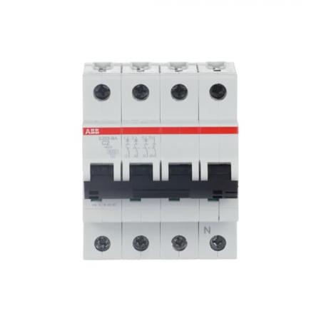 ABB S203-C2NA Sicherungsautomat C-Char., 6 kA, 2 A, 3P+NA