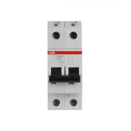 ABB S201M-C63NA Sicherungsautomat C-Char., 10 kA, 63 A, 1P+NA