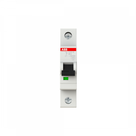 ABB S201M-B6 Sicherungsautomat B-Char., 10 kA, 6 A, 1P