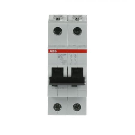ABB S202M-B10 Sicherungsautomat B-Char., 10 kA, 10 A, 2P