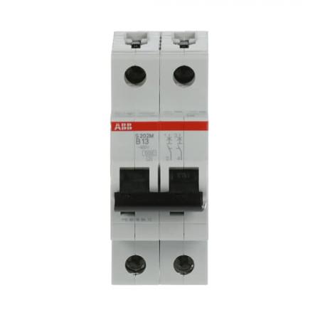 ABB S202M-B13 Sicherungsautomat B-Char., 10 kA, 13 A, 2P