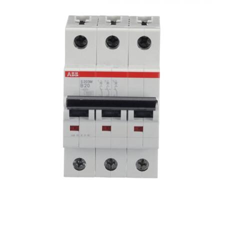 ABB S203M-B20 Sicherungsautomat B-Char., 10 kA, 20 A, 3P