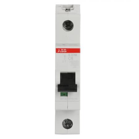 ABB S201M-C6 Sicherungsautomat C-Char., 10 kA, 6 A, 1P