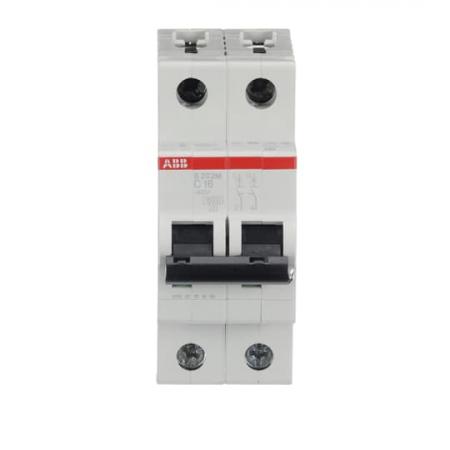 ABB S202M-C16 Sicherungsautomat C-Char., 10 kA, 16 A, 2P