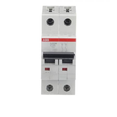 ABB S202M-C25 Sicherungsautomat C-Char., 10 kA, 25 A, 2P