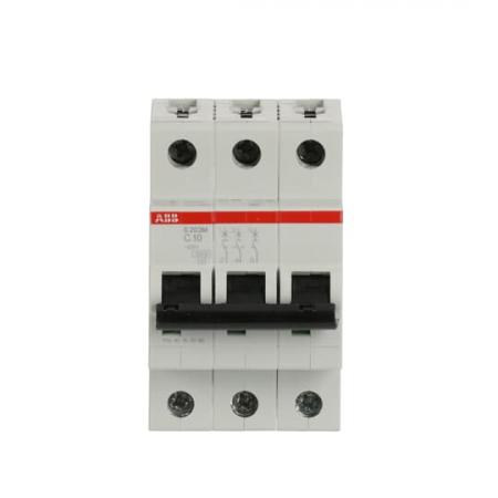 ABB S203M-C10 Sicherungsautomat C-Char., 10 kA, 10 A, 3P