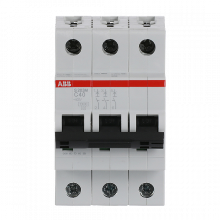 ABB S203M-C40 Sicherungsautomat C-Char., 10 kA, 40 A, 3P
