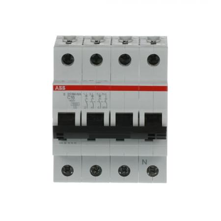 ABB S203M-C16NA Sicherungsautomat C-Char., 10 kA, 16 A, 3P+NA