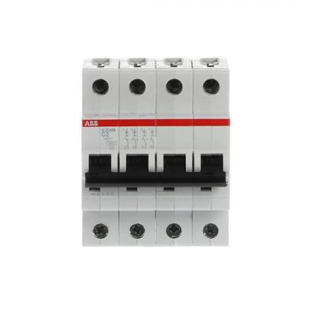 ABB S204M-C2 Sicherungsautomat C-Char., 10 kA, 2 A, 4P