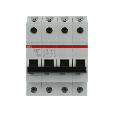 ABB S204M-C25 Sicherungsautomat C-Char., 10 kA, 25 A, 4P