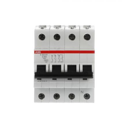 ABB S203-C50NA Sicherungsautomat C-Char., 6 kA, 50 A, 3P+NA
