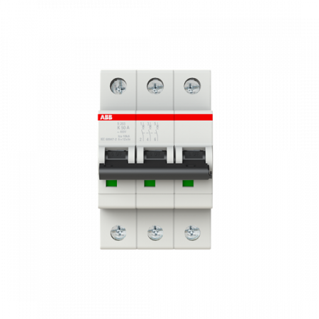 ABB S203-K50 Sicherungsautomat K-Char., 6 kA, 50 A, 3P