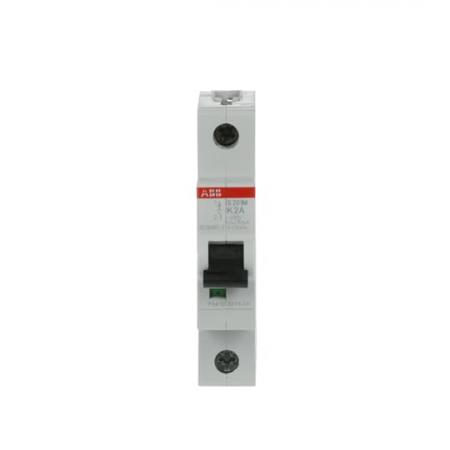 ABB S201M-K2 Sicherungsautomat K-Char., 10 kA, 2 A, 1P