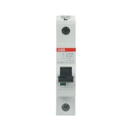 ABB S201M-K4 Sicherungsautomat K-Char., 10 kA, 4 A, 1P