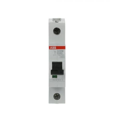 ABB S201M-D63 Sicherungsautomat D-Char., 10 kA, 63 A, 1P