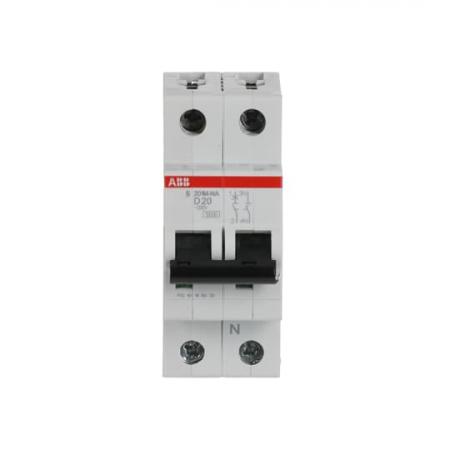 ABB S201M-D20NA Sicherungsautomat D-Char., 10 kA, 20 A, 1P+NA