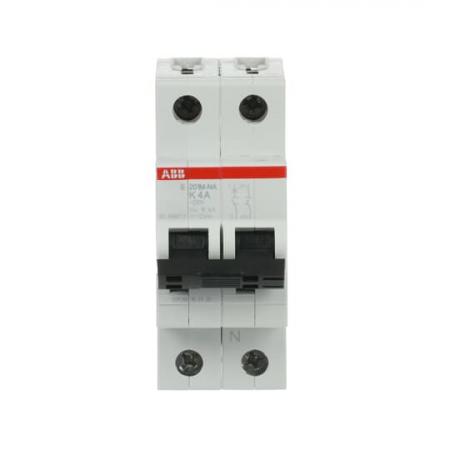 ABB S201M-K4NA Sicherungsautomat K-Char., 10 kA, 4 A, 1P+NA