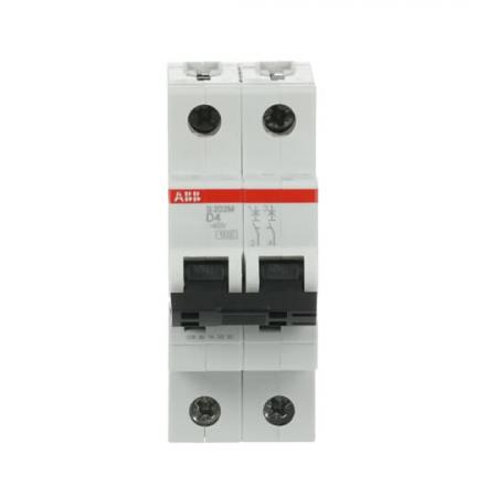 ABB S202M-D4 Sicherungsautomat D-Char., 10 kA, 4 A, 2P
