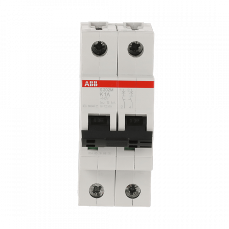 ABB S202M-K1 Sicherungsautomat K-Char., 10 kA, 1 A, 2P