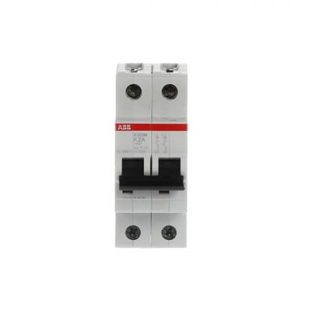 ABB S202M-K2 Sicherungsautomat K-Char., 10 kA, 2 A, 2P