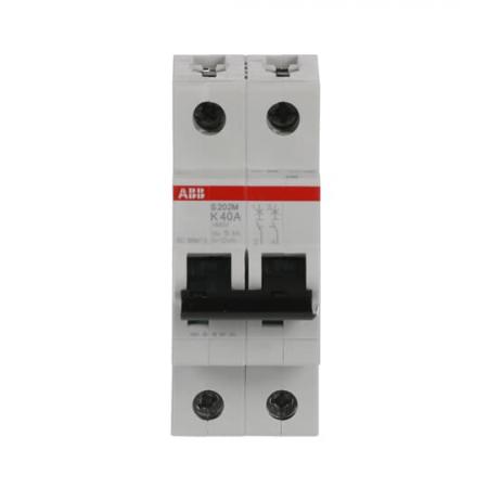 ABB S202M-K40 Sicherungsautomat K-Char., 10 kA, 40 A, 2P