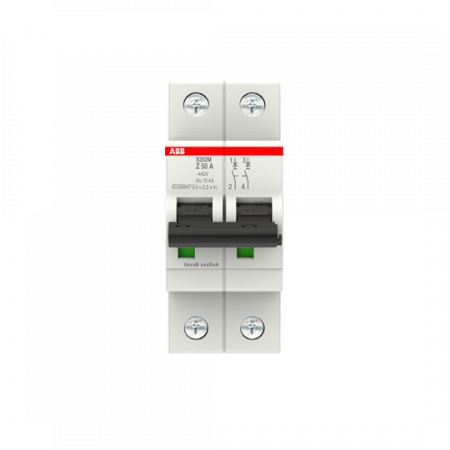 ABB S202M-Z50 Sicherungsautomat Z-Char., 10 kA, 50 A, 2P