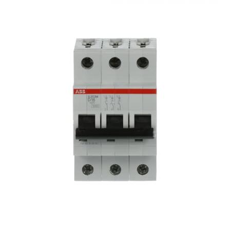 ABB S203M-D16 Sicherungsautomat D-Char., 10 kA, 16 A, 3P