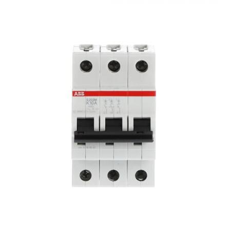 ABB S203M-K10 Sicherungsautomat K-Char., 10 kA, 10 A, 3P