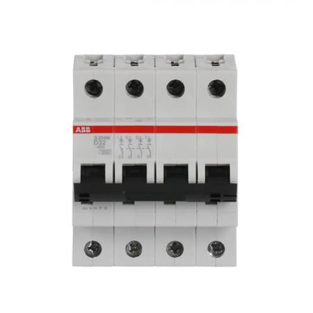 ABB S204M-D32 Sicherungsautomat D-Char., 10 kA, 32 A, 4P