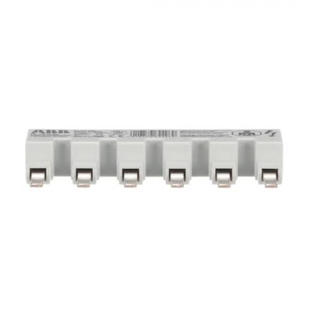 ABB PS1/6/16BP Phasenschiene 1-phasig, 6 Pins, 16 mm², UL 489 Phasenfolge L1-L1-…