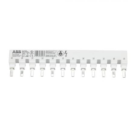 ABB PS3/12/16BP Phasenschiene 3-phasig, 12 Pins, 16 mm² Phasenfolge L1-L2-L3-L1-…