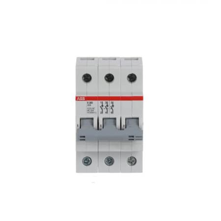ABB E203/40G Trennschalter 3P, 40 A, Schaltgriff grau, Änderung Ursprung + Gebrauchskategorie