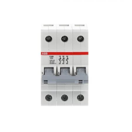 ABB E203/125G Trennschalter 3P, 125 A, Schaltgriff grau