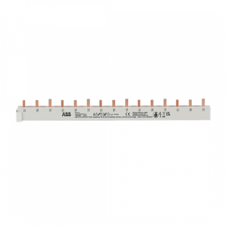 ABB PS3/15 Phasenschiene 3-phasig, 15 Pins, 10 mm²