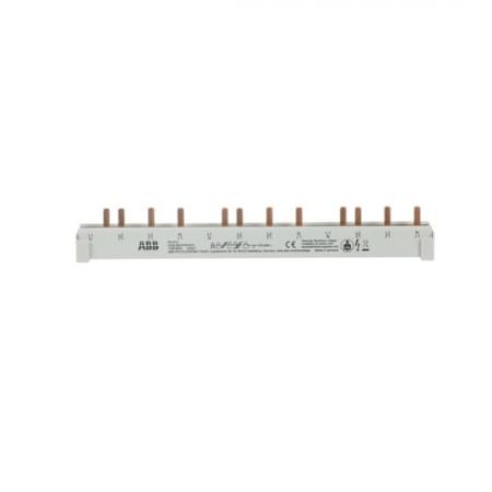 ABB PS4/12 Phasenschiene 4Ph., 12 Pins, 10mm2 Phasenfolge L1-L2-L3-N-L1-L2-…