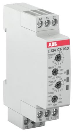 ABB CT-TGD.22 Zeitrelais, taktgebend 2We, 24-48VDC, 24-240VAC