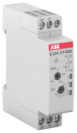 ABB CT-SDD.22 Zeitrelais Stern-Dreieck-Umschaltung, 2S 24-48VDC, 24-240VAC, 50ms fix