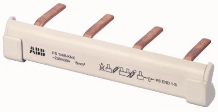 ABB PS1/4/6-KNX Sammelschiene, 1 Phase, 4 Kontakte